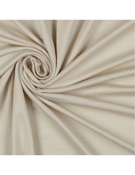 Tencel modal jersey stof - Beige