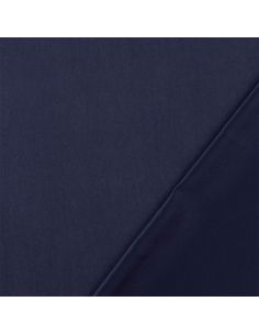 Satijnstof met perzikgevoel - Marineblauw 2