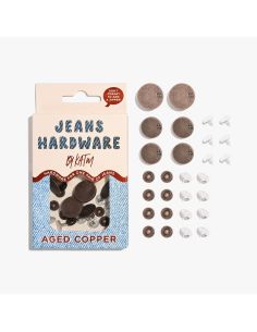 Jeans knopen en klinknagels set - Koper