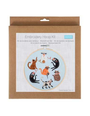 Borduurpakket - Katten