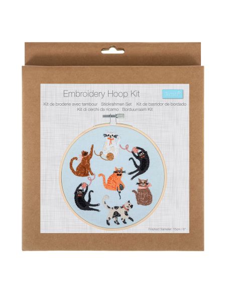 Borduurpakket - Katten