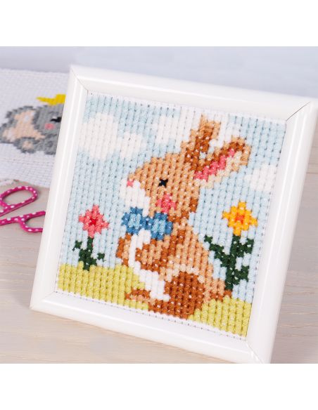 Telpakket kruissteek - Konijn