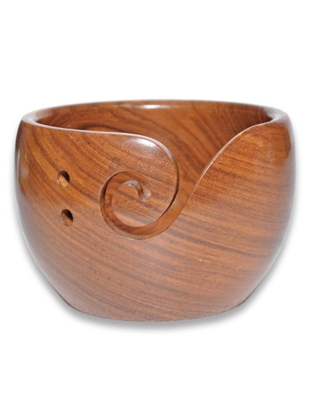 Duurzame houten shessham garenkom