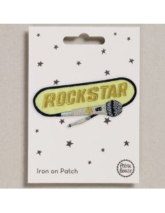 Strijkpatch - Rockstar