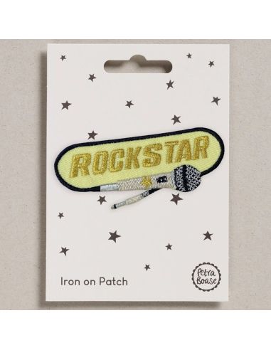 Strijkpatch - Rockstar