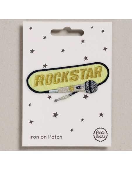 Strijkpatch - Rockstar
