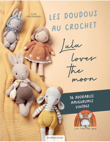 Boek de gehaakte knuffels - Lulu houdt van de maan
