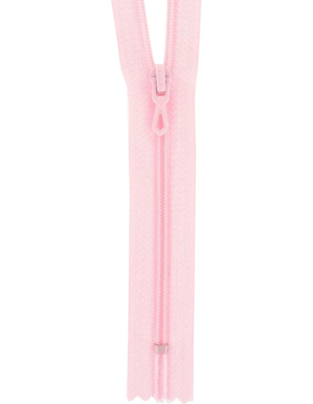 Nylon ritssluiting - Roze