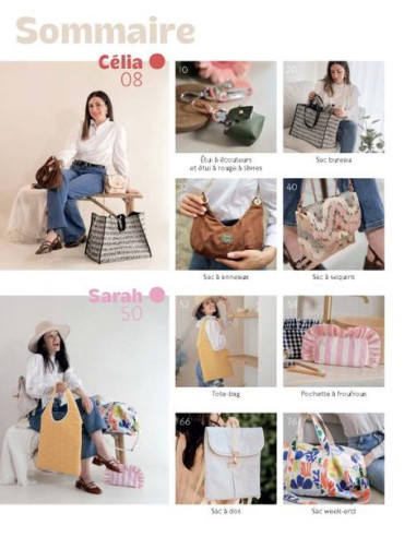 Boek tassen & trendy etuis om te naaien