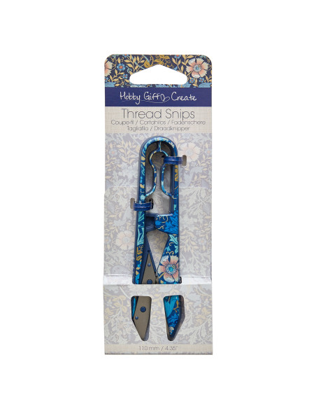 Draadsnijder 11 cm - Collectie blauwe bloemen