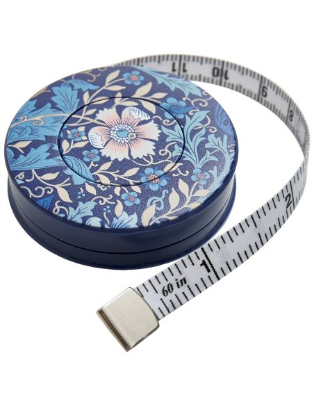 Rolmaat 150 cm - Collectie blauwe bloemen