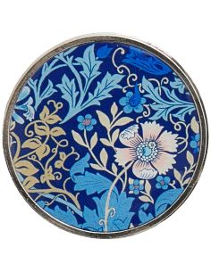 Magnetische naaldenhouder - Collectie blauwe bloemen