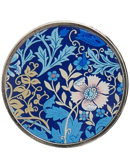 Magnetische naaldenhouder - Collectie blauwe bloemen