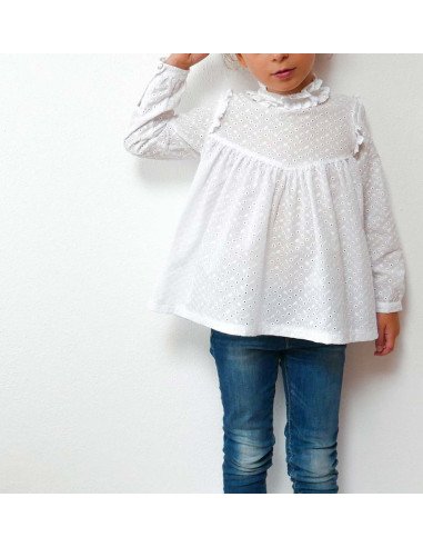 Patroon voor jurk en blouse Louise - Ikatee