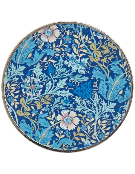 Set van 2 patroongewichten - Collectie blauwe bloemen