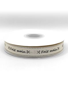 Taffeta lint labels - Handgemaakt ✂️