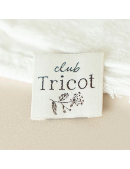 Geborduurd label om op te naaien Breiclub