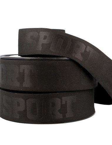 Elastische sportboxer - Zwart