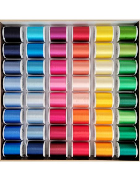 Machine borduurgarenset Rayon Madeira 1000 m - Wit