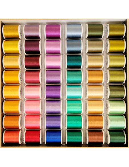 Machine borduurgarenset Rayon Madeira 1000 m - Wit