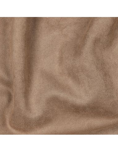 Stretch suèdine stof - Taupe