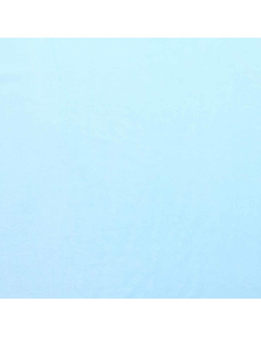Stretch fluweel stof - Babyblauw