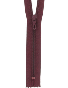 Nylon ritssluiting - Bordeaux