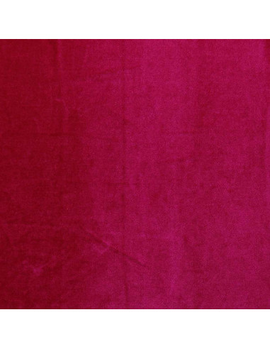 Stretch fluweel stof - Fuchsia