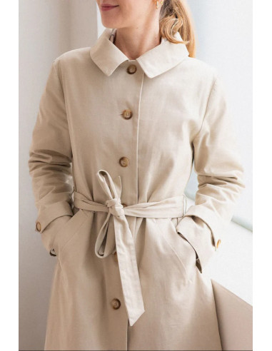Simone trenchcoat patroon - Joli Lab