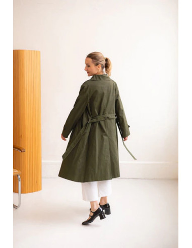 Simone trenchcoat patroon - Joli Lab
