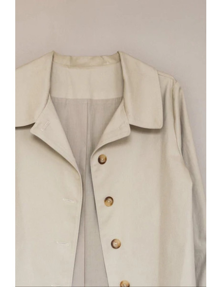 Simone trenchcoat patroon - Joli Lab