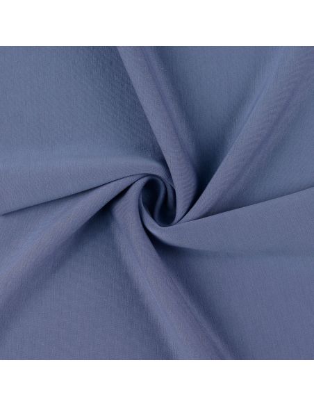 Scuba-stof met perzikhuid-effect - Indigo