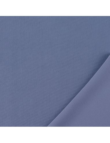 Scuba-stof met perzikhuid-effect - Indigo