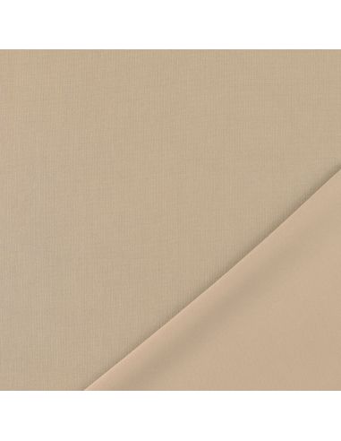 Scuba-stof met perzikhuid-effect - Beige