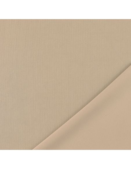 Scuba-stof met perzikhuid-effect - Beige