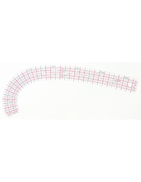 Set van 3 gebogen Clover-linialen