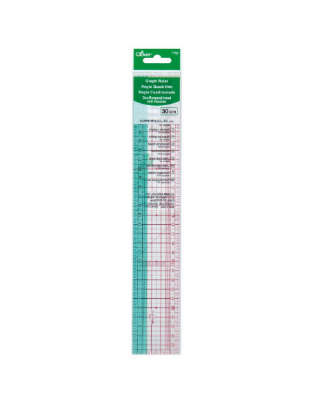 Flexibele Japanse liniaal 30 cm Clover