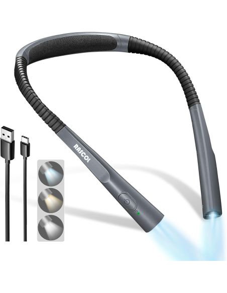 Oplaadbare handsfree nek-lamp Rascol