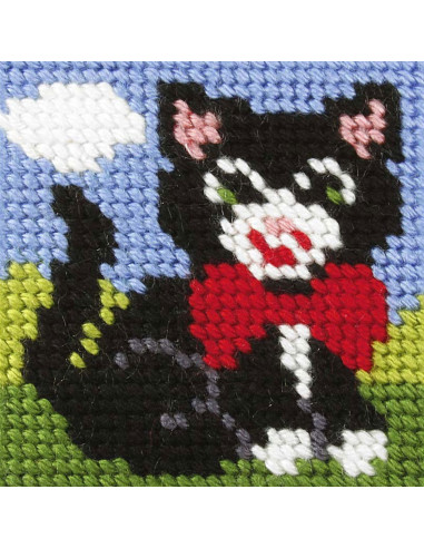 Canvas kit kind - De kat