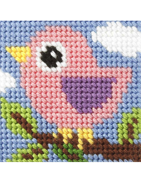 Canvas kit kind - De vogel