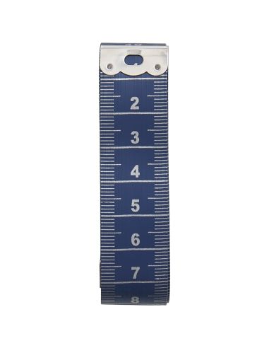 Meetlint naaien 150 cm - Collectie blauwe bloemen
