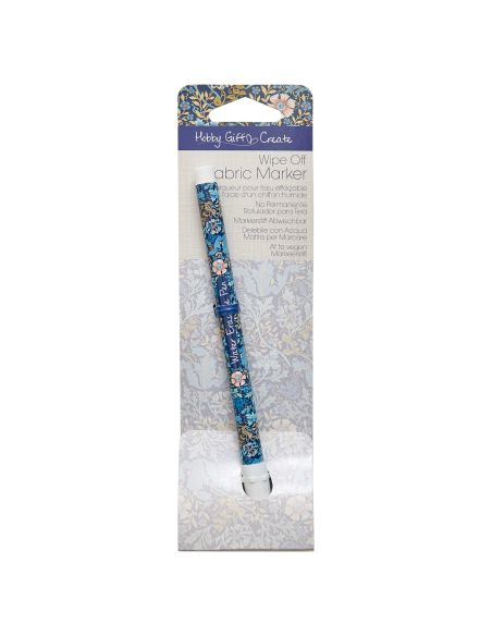 Wateruitwisbare markeerstift - Dikke punt - Blauwe bloemen collectie