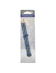 Zwart-wit krijtkrijt - Collectie blauwe bloemen