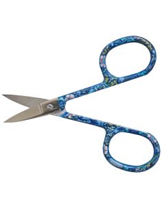 Borduurschaar 9 cm - Collectie blauwe bloemen 2