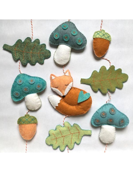 DIY viltpakket betoverd bos