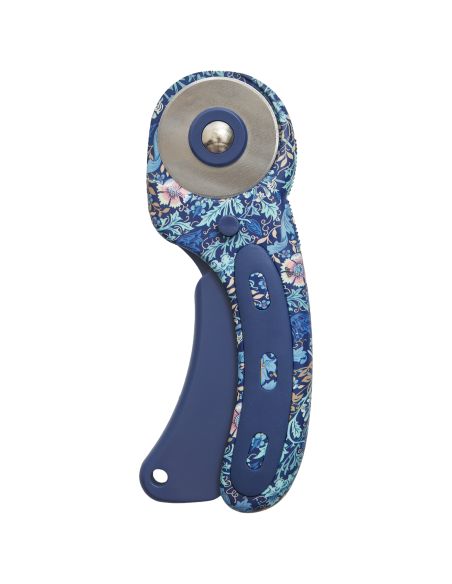 Rotary cutter 45 mm - Collectie blauwe bloemen