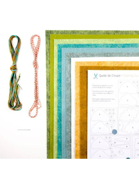 DIY viltpakket betoverd bos