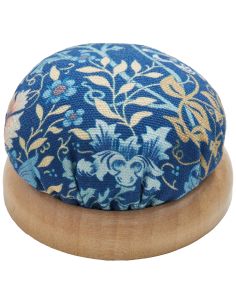 Speldenkussen - Collectie blauwe bloemen