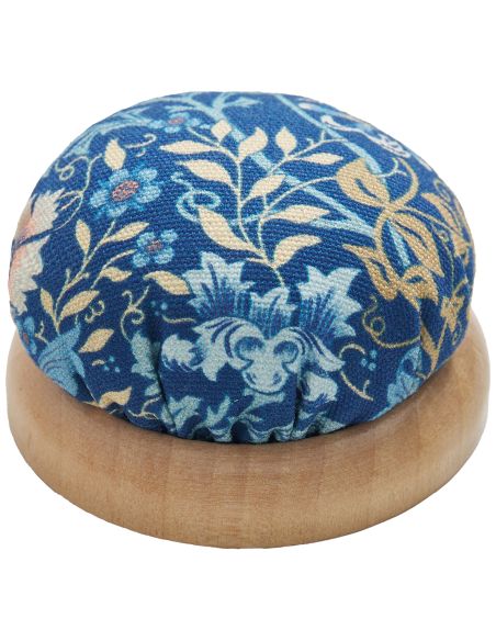 Speldenkussen - Collectie blauwe bloemen