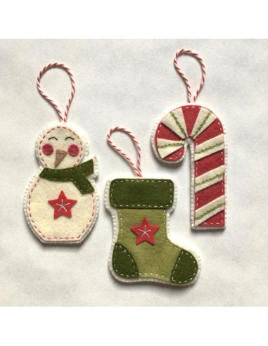 DIY viltpakket vrolijk Kerstfeest